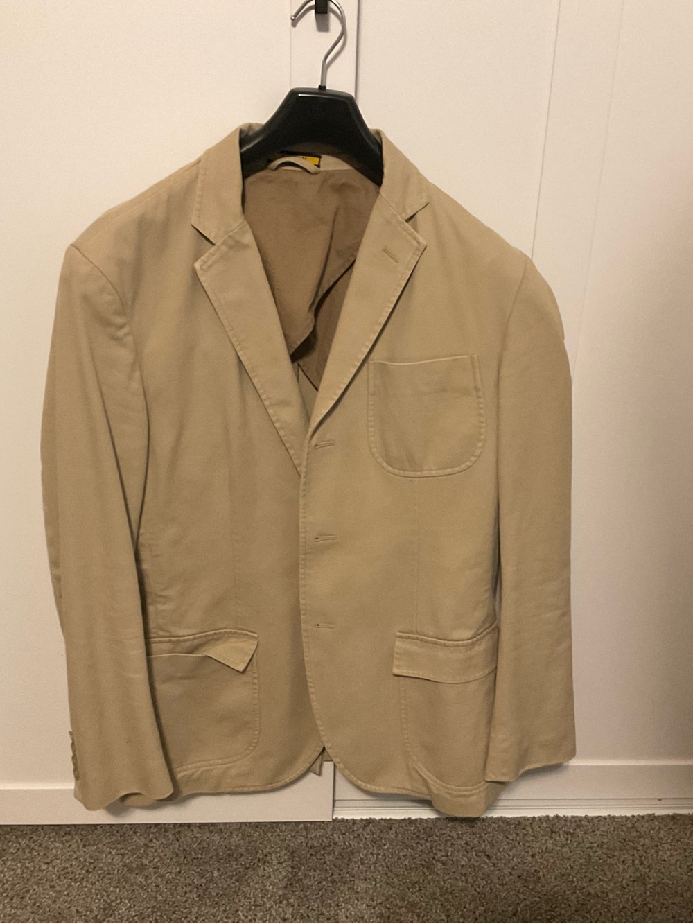 Rugby Ralph Lauren Beige Cotton Sport Coat